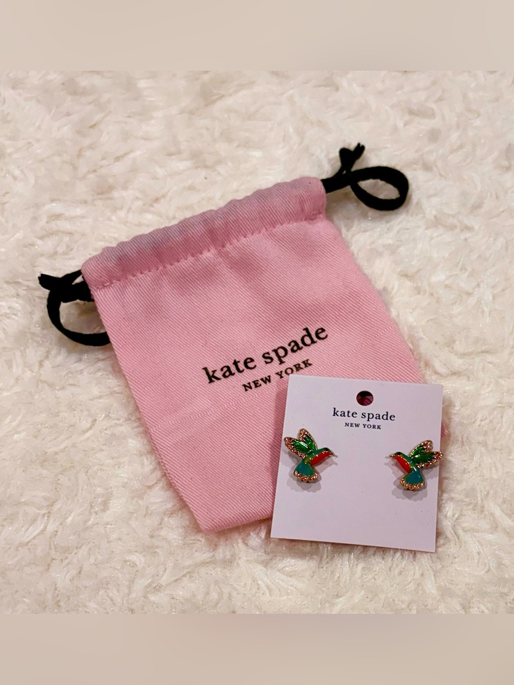 Kate Spade Hummingbird Stud Earrings